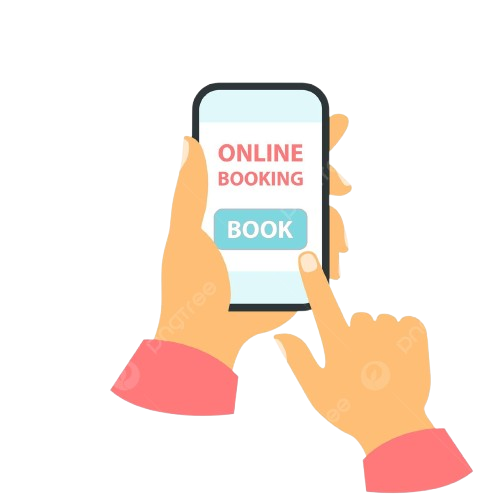 pngtree smartphone in your hand concept online booking hotel button vacation vector png image 12188333 removebg preview